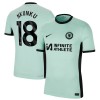 Maillot de Supporter Chelsea Nkunku 18 Troisième 2023-24 Pour Homme